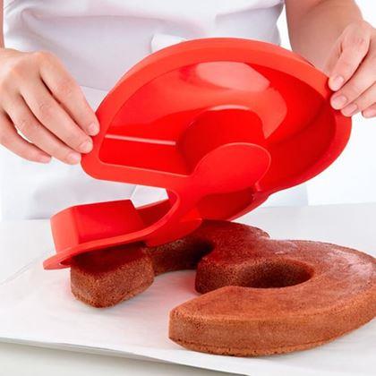 Kép valamiből Sütőszilikon forma szám alakban - 0