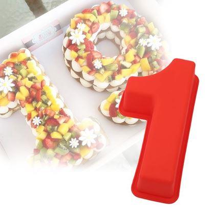 Kép valamiből Sütőszilikon forma szám alakban - 1