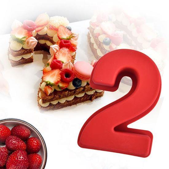 Kép valamiből Sütőszilikon forma szám alakban - 2