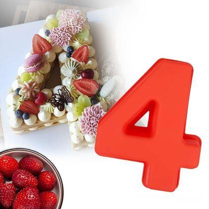 Kép valamiből Sütőszilikon forma szám alakban - 4