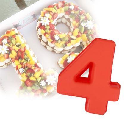 Kép valamiből Sütőszilikon forma szám alakban - 4