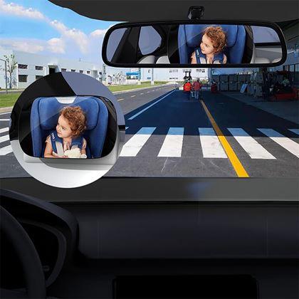 Kép valamiből Autós visszapillantó tükör gyermek megfigyeléséhez
