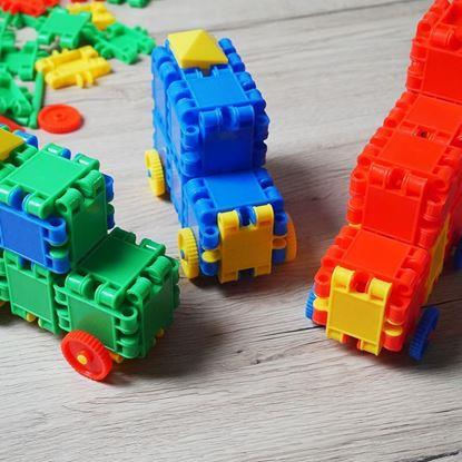 Kép Autós építőjáték 100 darab