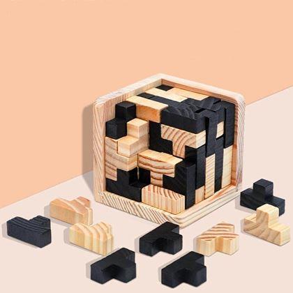Kép valamiből Fából készült kirakó puzzle - deluxe