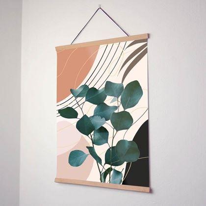 Kép valamiből Fa poszterkeret, szélessége 41 cm