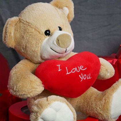 Kép valamiből Plüssmaci - Szeretlek/I Love You
