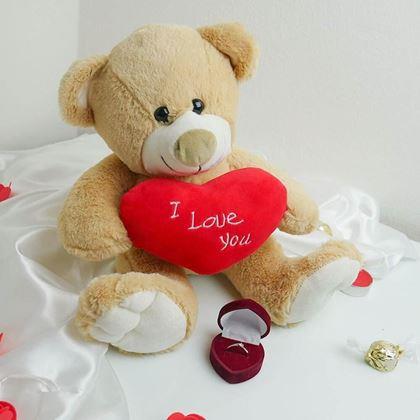 Kép valamiből Plüssmaci - Szeretlek/I Love You
