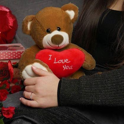 Kép valamiből Plüssmaci - Szeretlek/I Love You