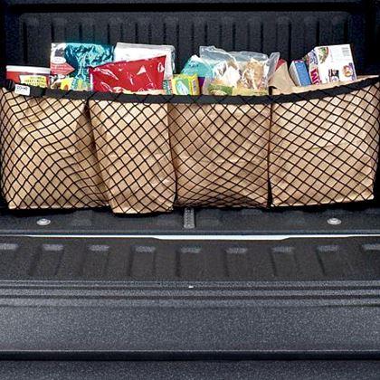 Kép valamiből Csomagtartóba való biztonsági háló – univerzális rendszerező