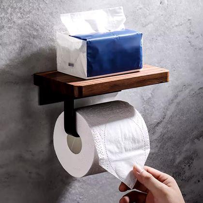 Kép valamiből WC papírtartó polccal