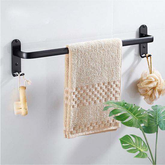 Kép valamiből Öntapadó törölközőtartó, akasztókkal