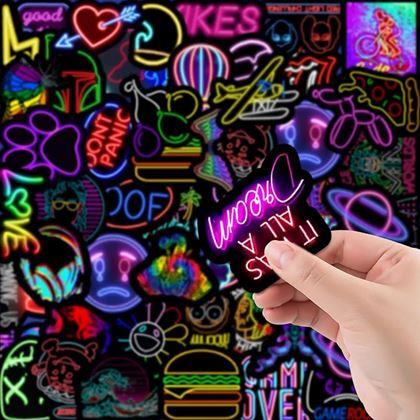 Kép valamiből Neon matricák 42 db