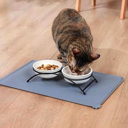 Kép valamiből Szőnyeg tálak alá házi kedvenceknek szilikonból