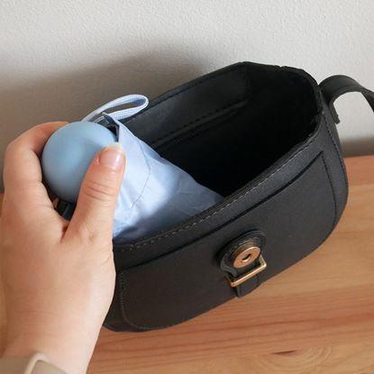 Kép Mini összecsukható esernyő tokban