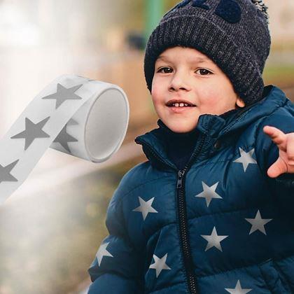 Kép valamiből Reflexív vasalható folt  -  csillag