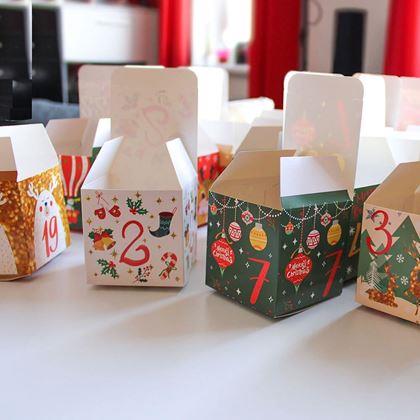 Kép valamiből Adventi naptár - újratölthető dobozok 24 db
