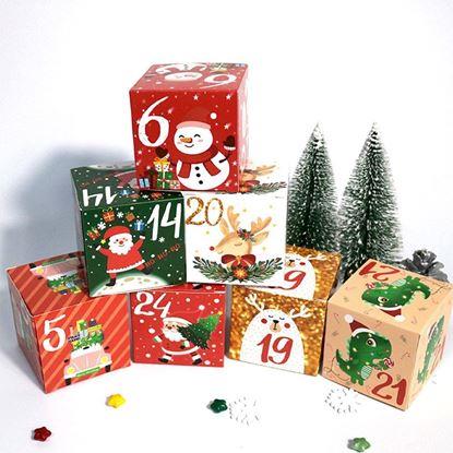 Kép Adventi naptár - újratölthető dobozok 24 db