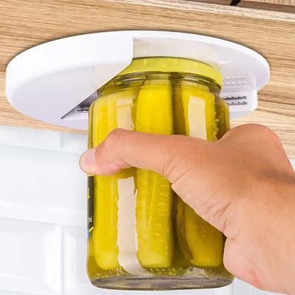 Kép Falra szerelhető befőttesüvegnyitó