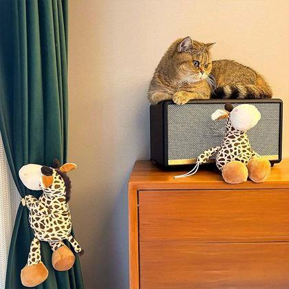 Kép valamiből Plüss zsiráf függönytartó csipesz