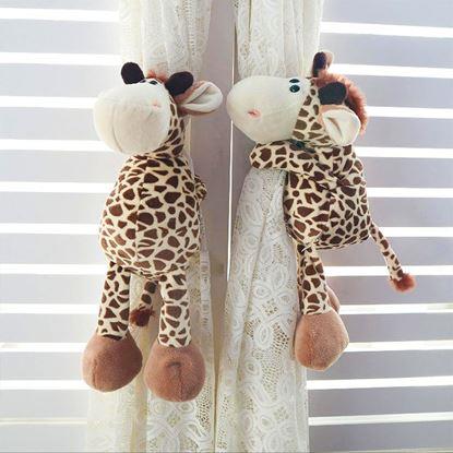 Kép Plüss zsiráf függönytartó csipesz
