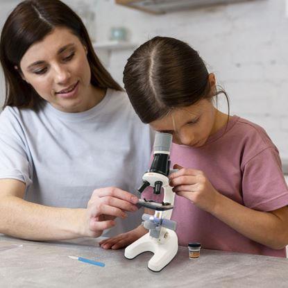 Kép Oktatási gyermekmikroszkóp készlettel és eszközökkel