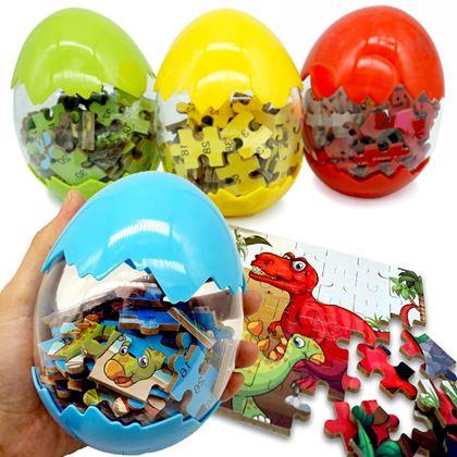 Kép valamiből Dinoszauruszos puzzle – kék