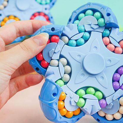 Kép Tízoldalas forgógolyós puzzle
