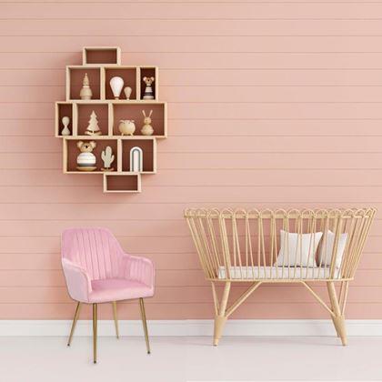 Kép valamiből Párnázott rózsaszín székecske/fotelem