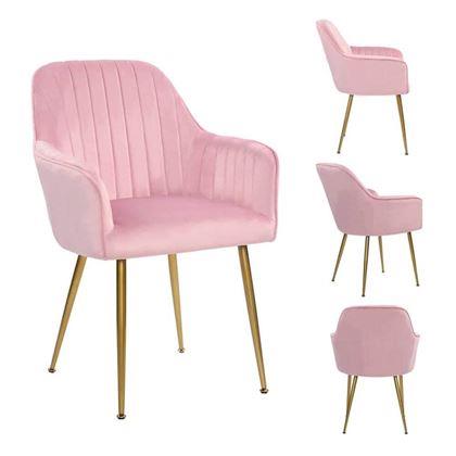 Kép valamiből Párnázott rózsaszín székecske/fotelem