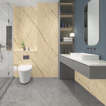 Kép valamiből Öntapadó csempe 60x30 cm - okker márvány