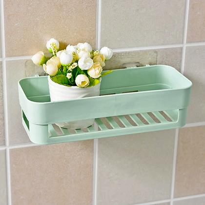 Kép valamiből Öntapadós polc fürdőszobába/konyhába - menta