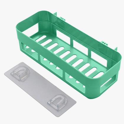 Kép valamiből Öntapadós polc fürdőszobába/konyhába - menta