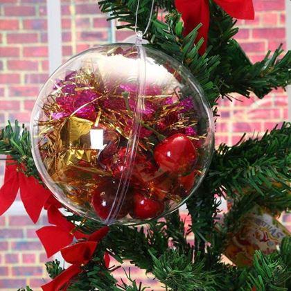 Kép valamiből Átlátszó karácsonyi díszek 5 db - tölthető