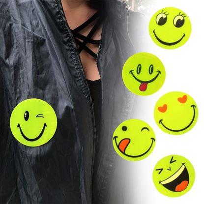 Kép Reflex matrica smiley figurák 6 db