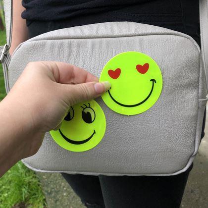 Kép valamiből Reflexní samolepky smajlíci 6 ks