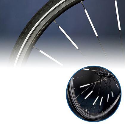 Kép valamiből Kerékpárra való fényvisszaverő pálcikák, 12 db