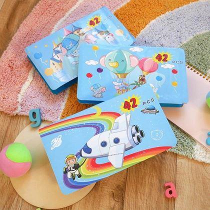 Kép valamiből Gyermekek számára készült 42 darabos művészi készlet - kék