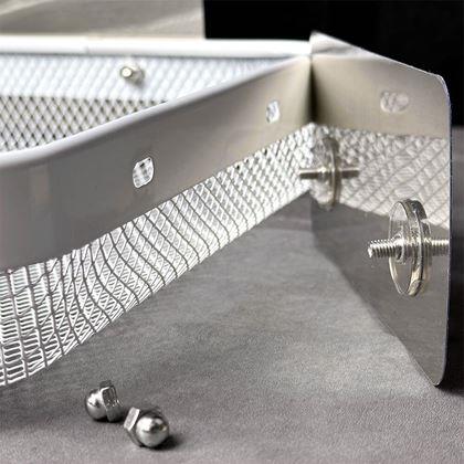 Kép valamiből Fém ragasztható sarokpolc