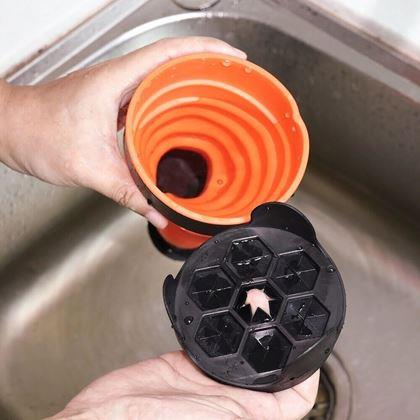 Kép valamiből Összecsukható lefolyótisztító pumpa
