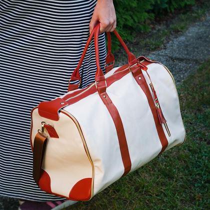 Kép valamiből Összecsukható utazótáska - bézs