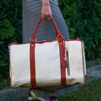 Kép valamiből Összecsukható utazótáska - bézs