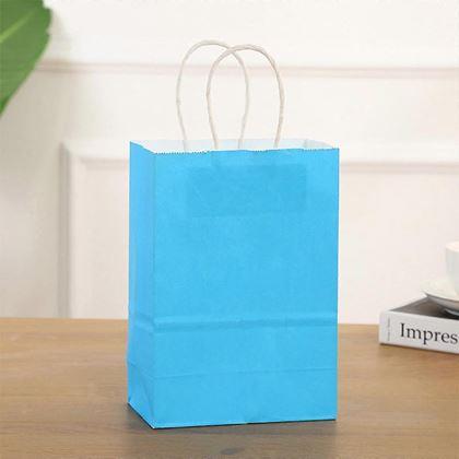 Kép valamiből Ajándéktáska készlet 10 db - világoskék