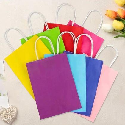 Kép valamiből Ajándéktáska készlet 10 db - világoskék