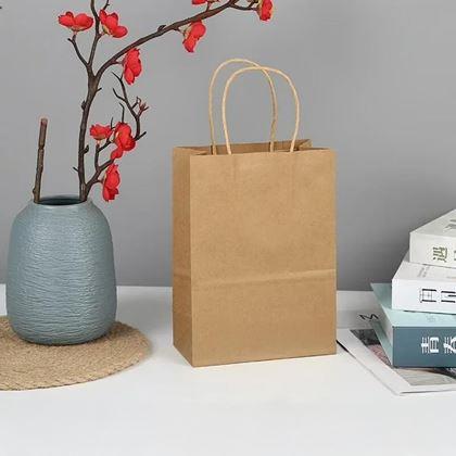 Kép valamiből Ajándéktáska készlet 10 db - arany