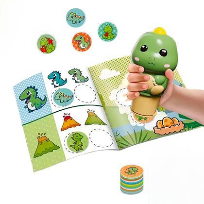 Kép valamiből Matrica pecséttel - dinoszaurusz