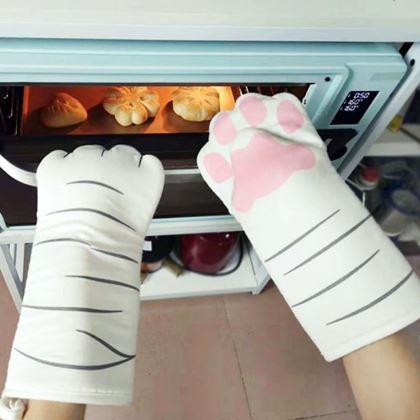 Kép valamiből Konyhai fogókesztyű - macskamancs