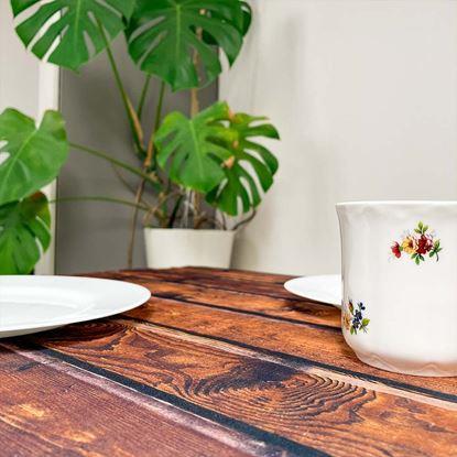 Kép Dekoratív fa mintázatú asztalterítő 61 x 61 cm