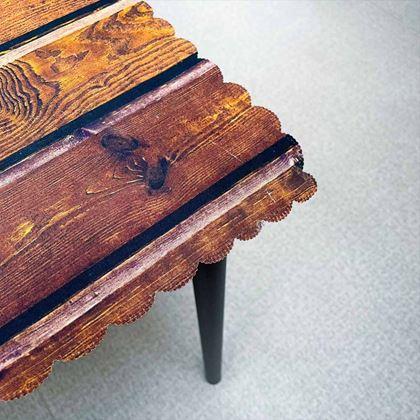 Kép valamiből Dekoratív fa mintázatú asztalterítő 61 x 61 cm