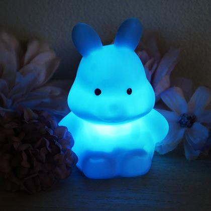 Kép valamiből Nyuszi éjjeli lámpa  - kék