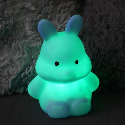 Kép valamiből Nyuszi éjjeli lámpa  - kék